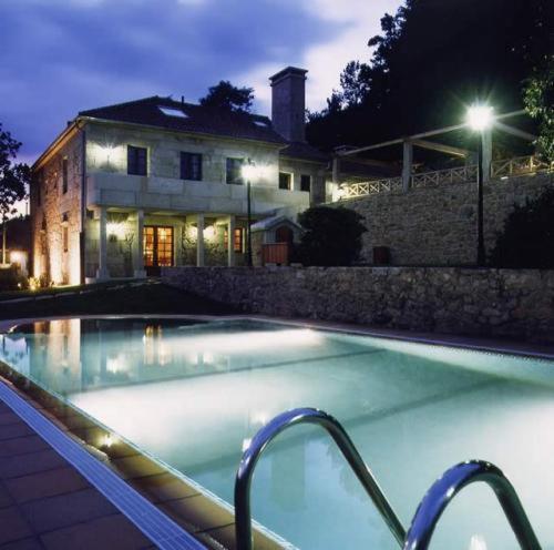 Pazo De Adran Hotel Milladoiro Ngoại thất bức ảnh