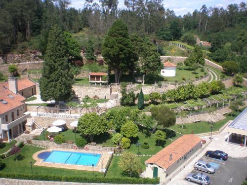 Pazo De Adran Hotel Milladoiro Ngoại thất bức ảnh