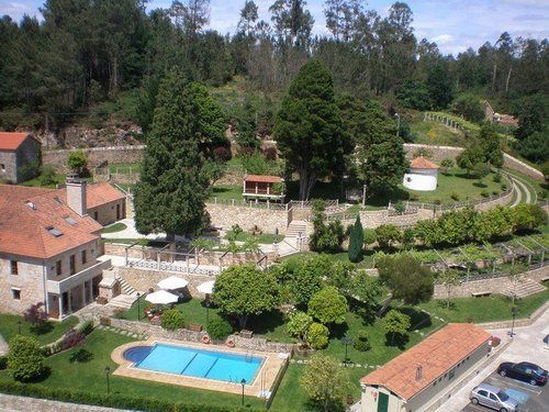 Pazo De Adran Hotel Milladoiro Ngoại thất bức ảnh